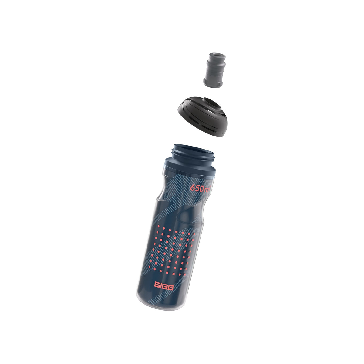 SIGG Pulsar Therm Night 0,65 l, osiin purettuna