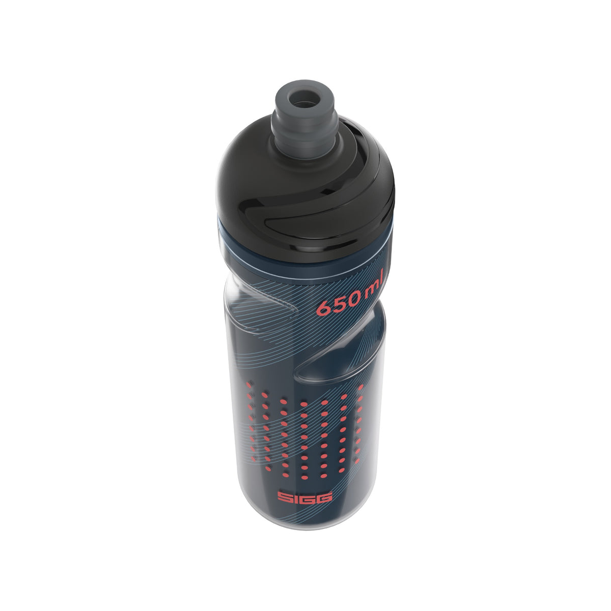 SIGG Pulsar Therm Night 0,65 l, korkki avattuna