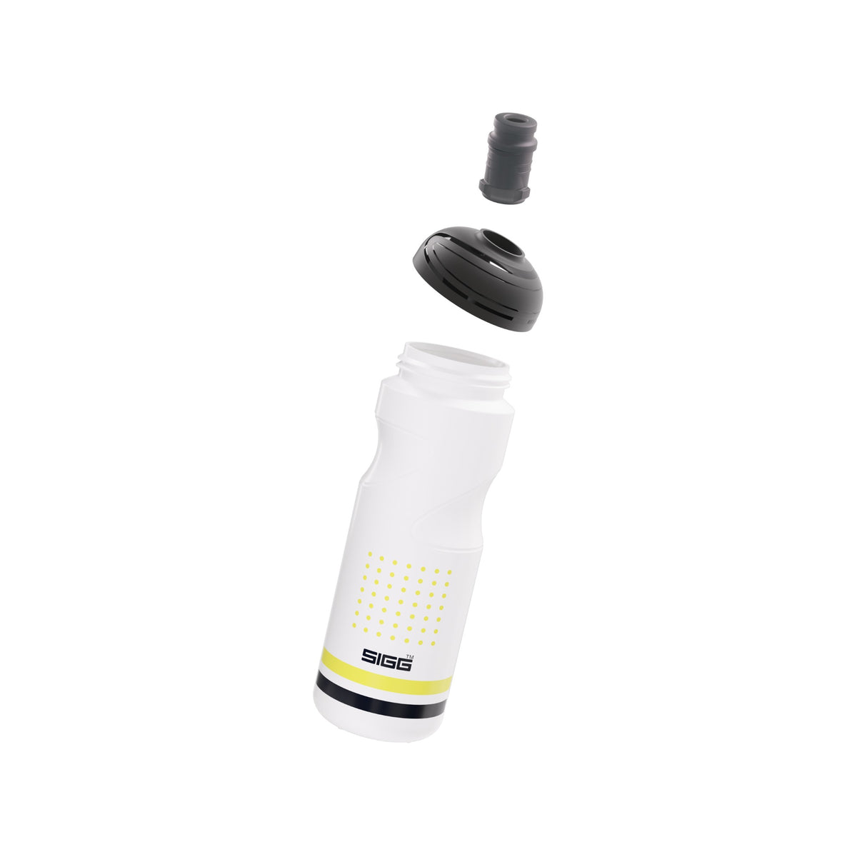 SIGG Pulsar White 0,75 l, osiin purettuna