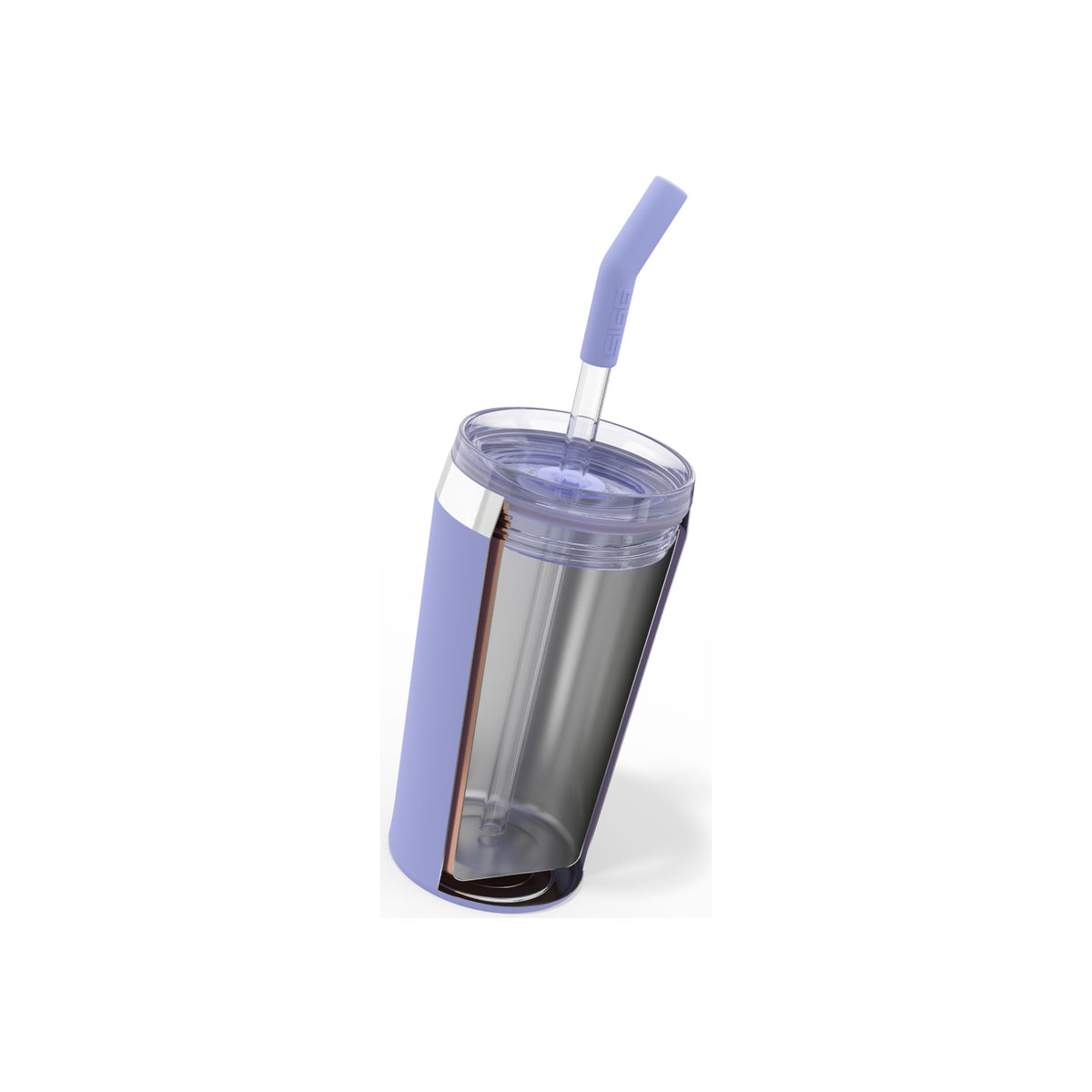 SIGG Helia Peaceful Blue 0,45 l, juomapilli paikallaan