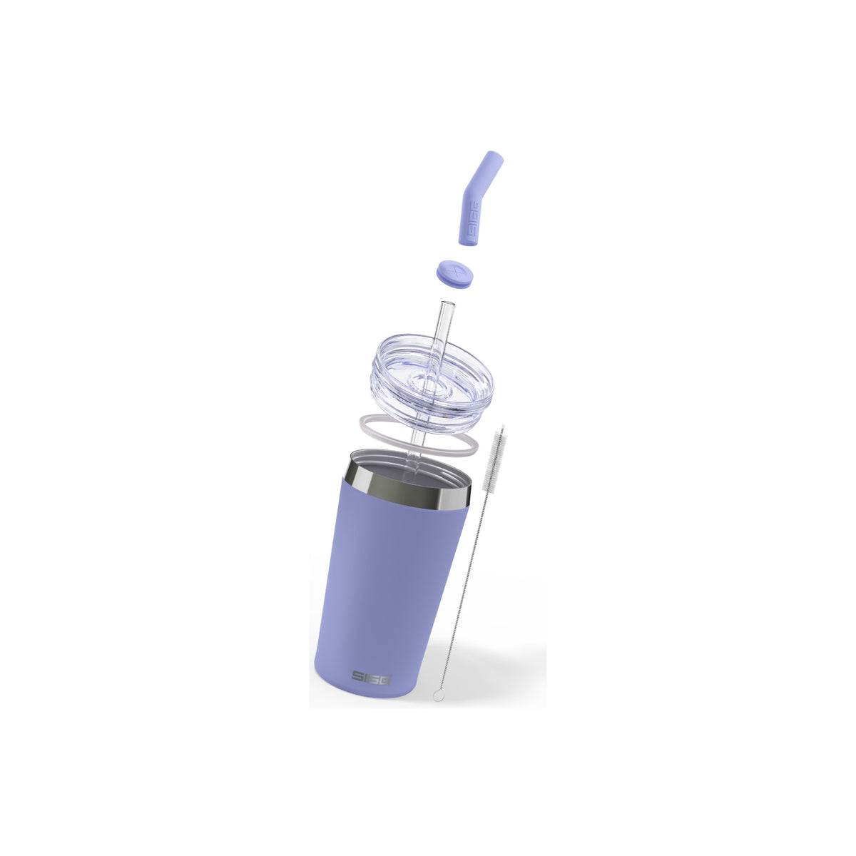 SIGG Helia Peaceful Blue 0,45 l, osiin purettuna