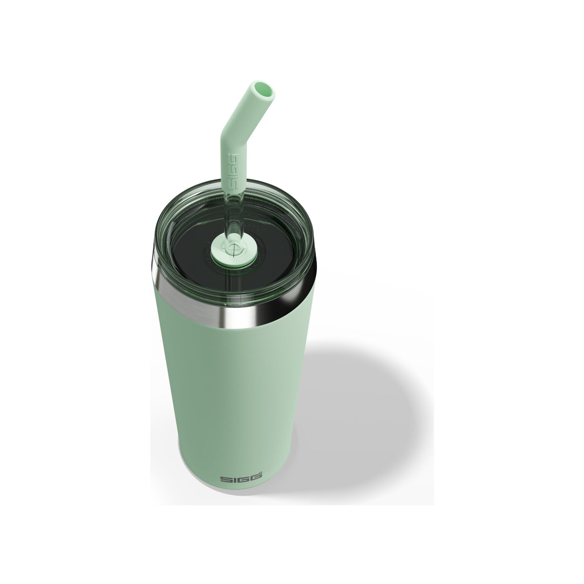 SIGG Helia Milky Green 0,6 l, korkin lähikuva