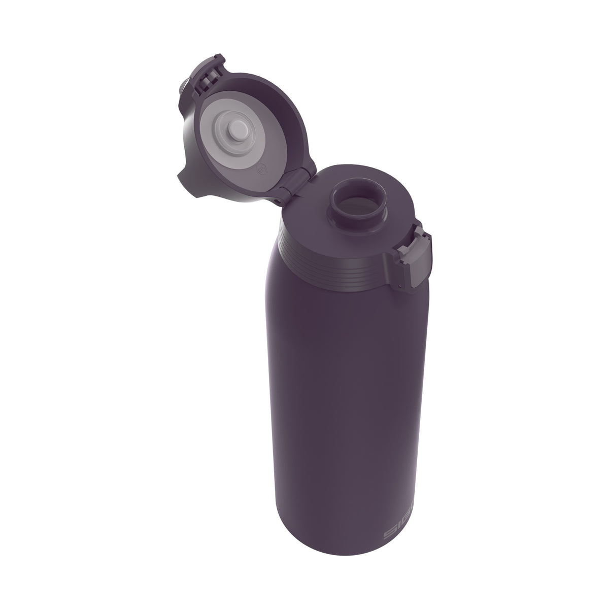 SIGG Shield Therm One termospullo Nocturne 1,0 l, korkki avattuna