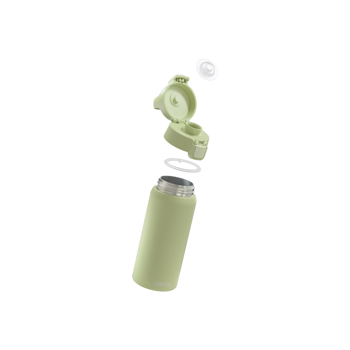 SIGG Shield Therm One termospullo Eco Green 0,5 l, osiin purettuna
