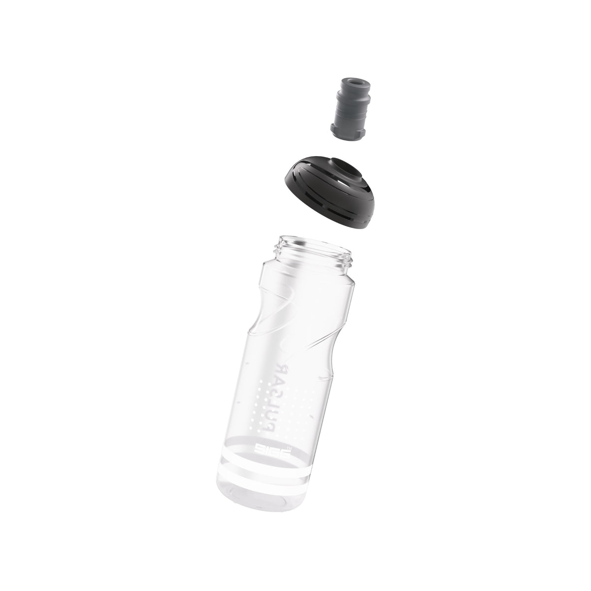 SIGG Pulsar Transparent White 0,75 l, osiin purettuna