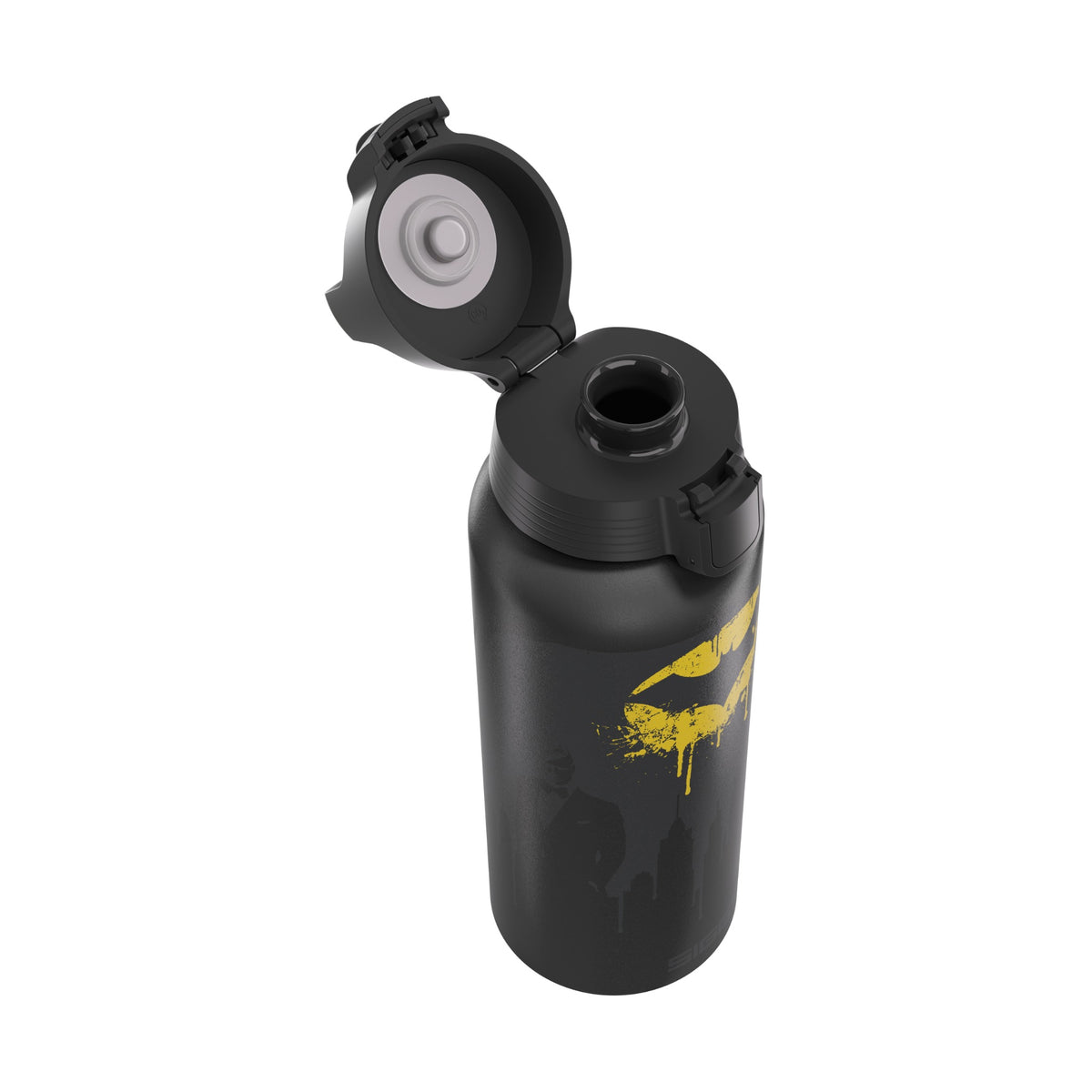 SIGG Batman Tag 1,0 l, korkki avattuna