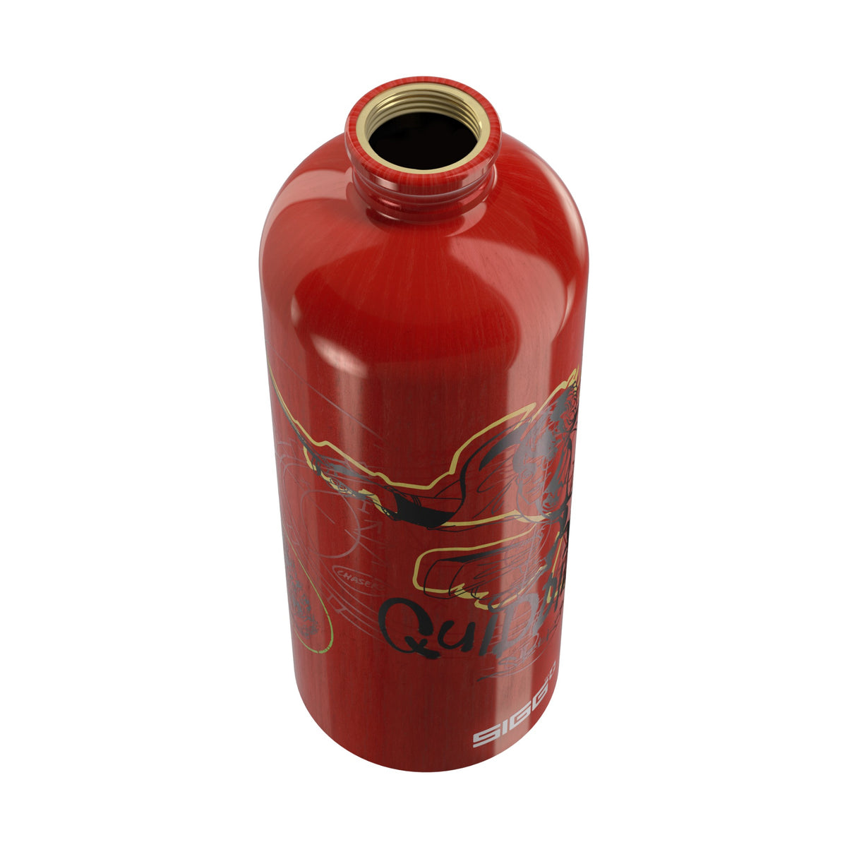 SIGG Quidditch 1,0 l, korkki avattuna