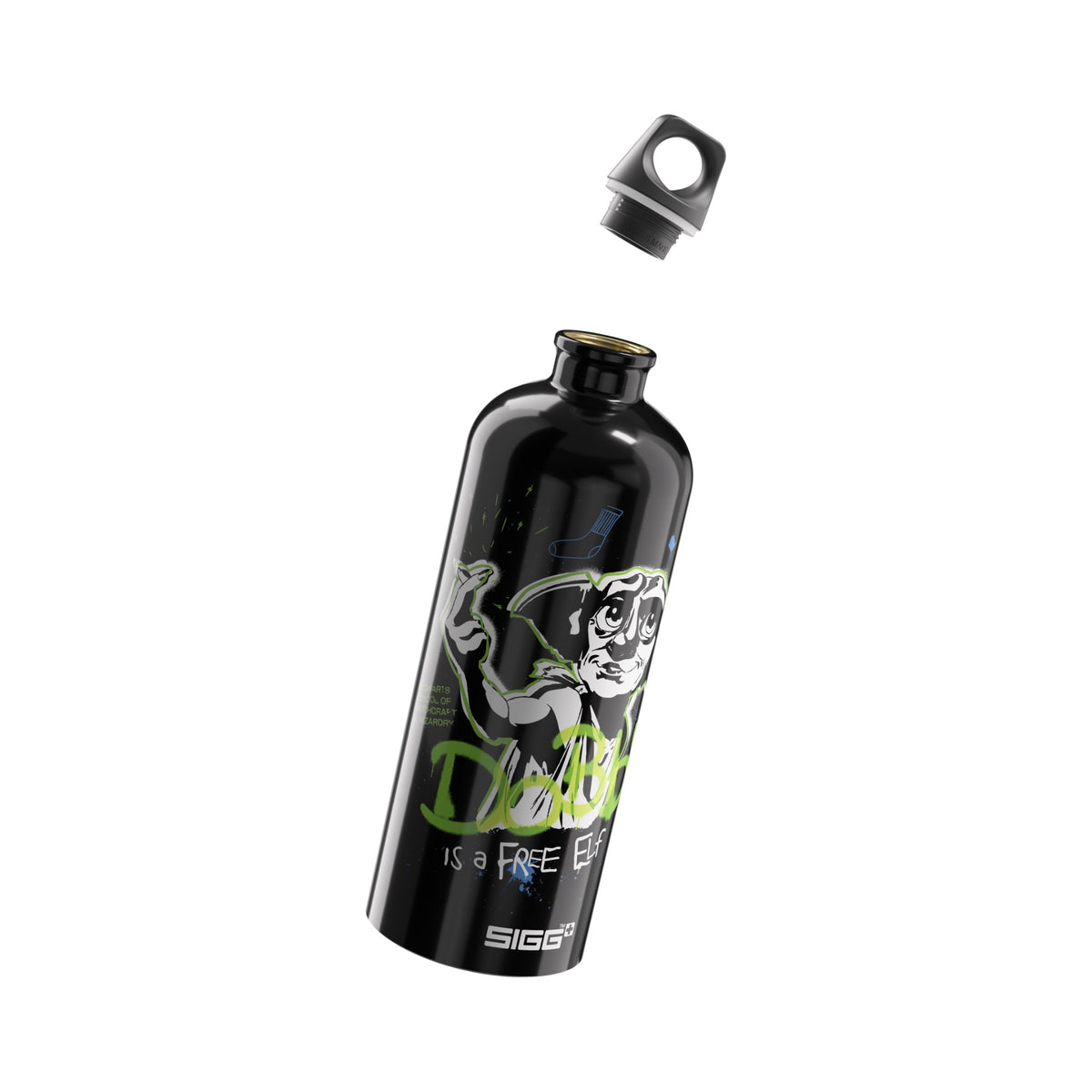 SIGG Dobby 1,0 l, osiin purettuna
