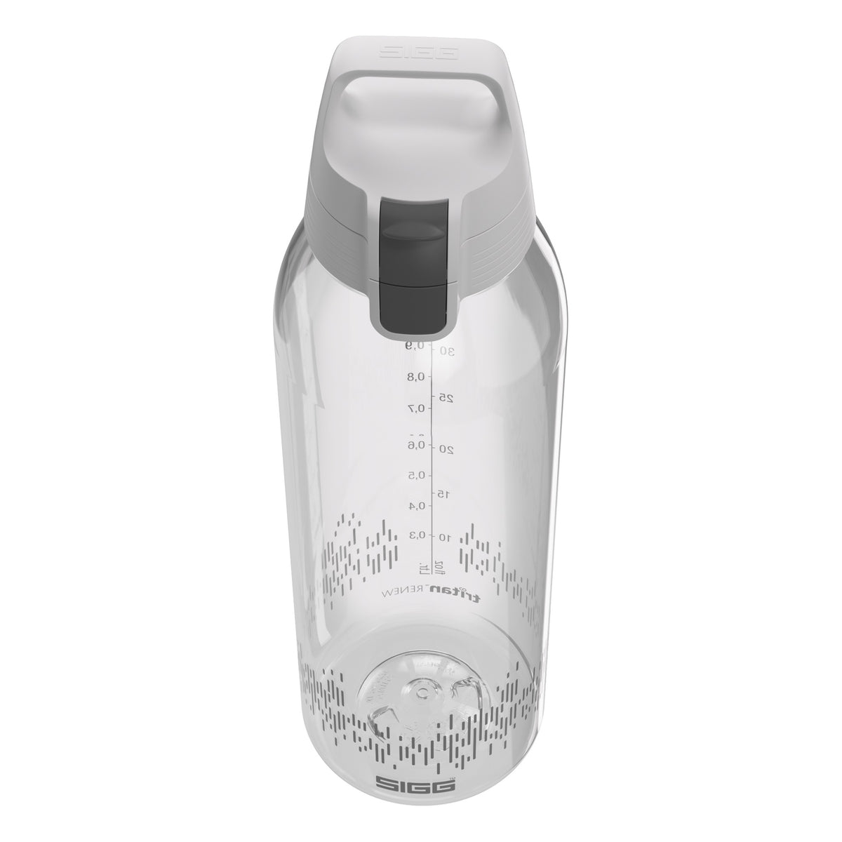 SIGG Total Clear One Anthracite MyPlanet 1.5, korkin lähikuva