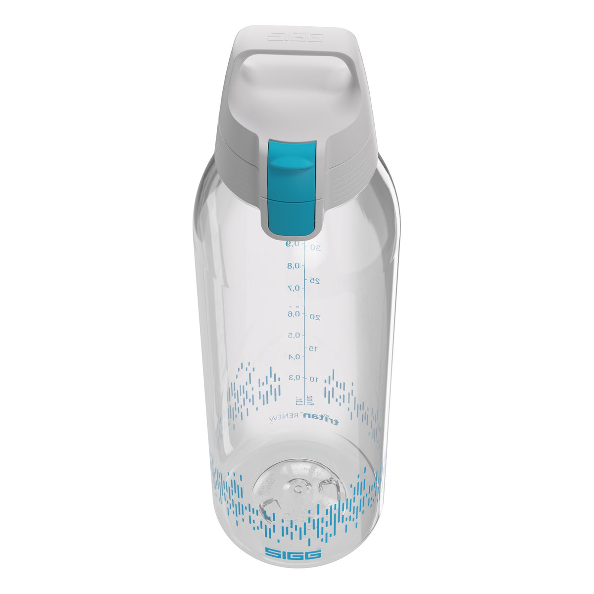 SIGG Total Clear One Aqua MyPlanet 1,5 l, korkin lähikuva