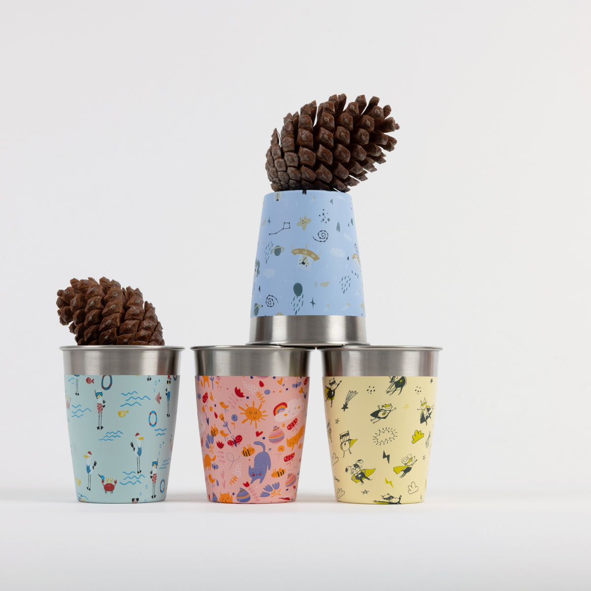 SIGG Kids Cup Set Daydream 0,35 l, käytössä ulkona 2