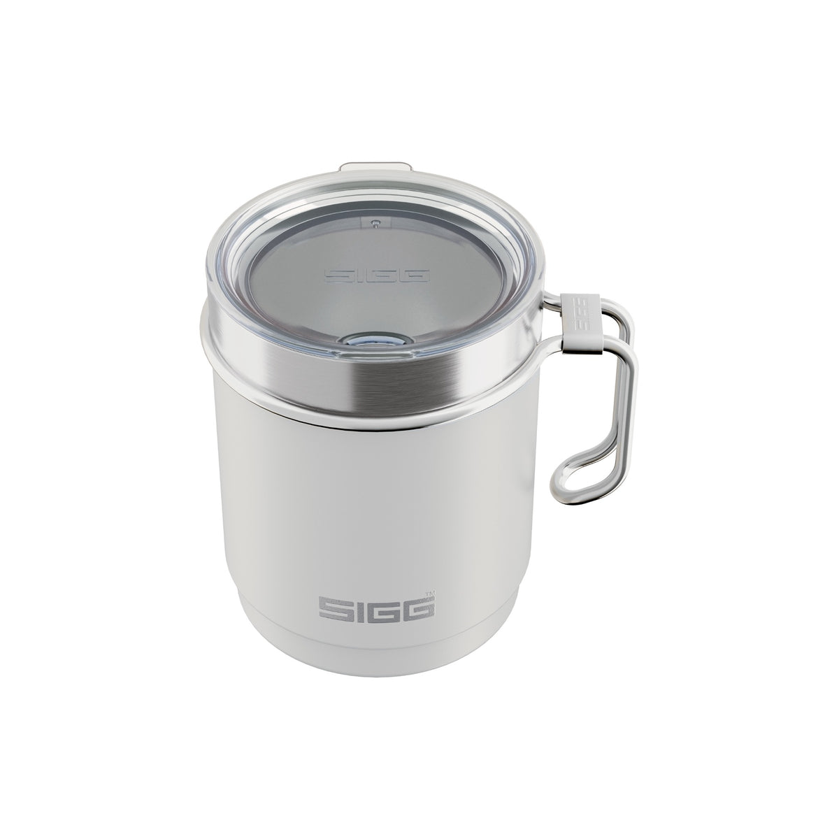 SIGG TRAVEL MUG termosmuki 0,3 l hiekka, korkin lähikuva