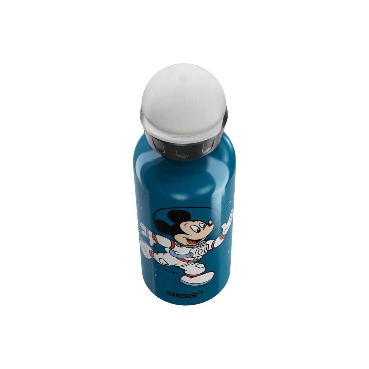 SIGG KBT MICKEY ASTRONAUT 0,4 l, korkin lähikuva
