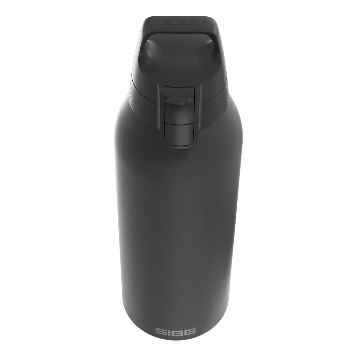 SIGG Shield One Black 1,5 l juomapullo, korkin lähikuva