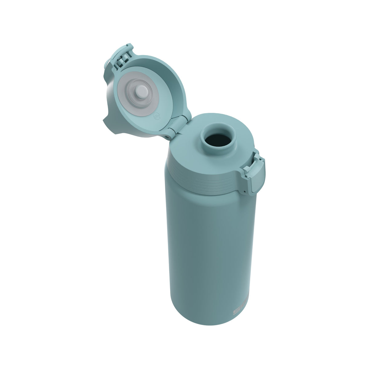 SIGG Shield One Morning Blue 0,75 l, korkki avattuna