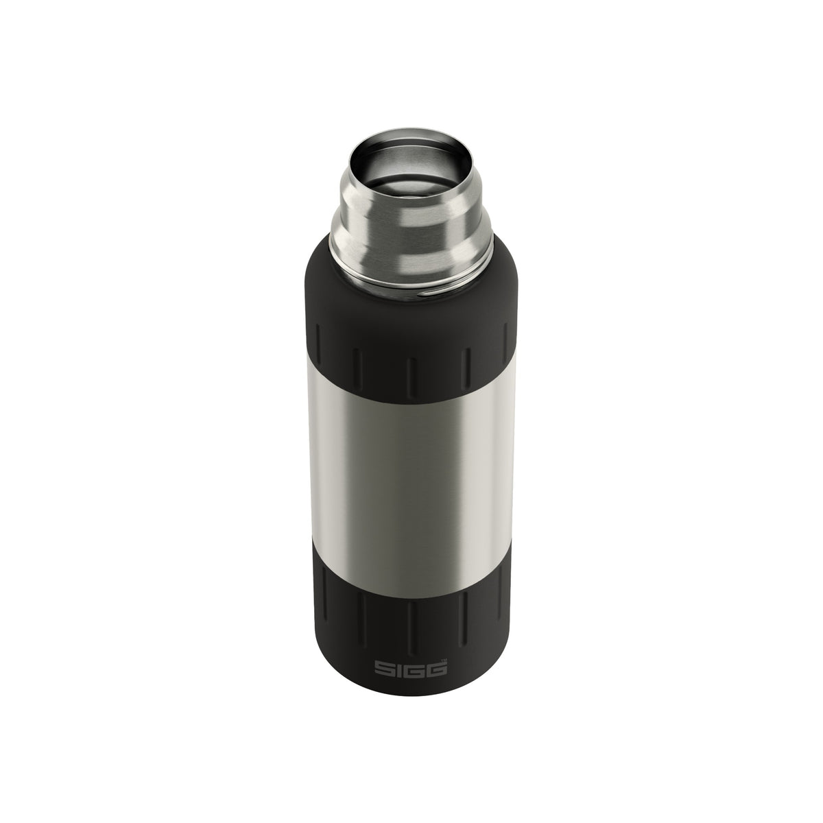 SIGG Alpine Star termospullo Brushed 0,5 l, korkki avattuna