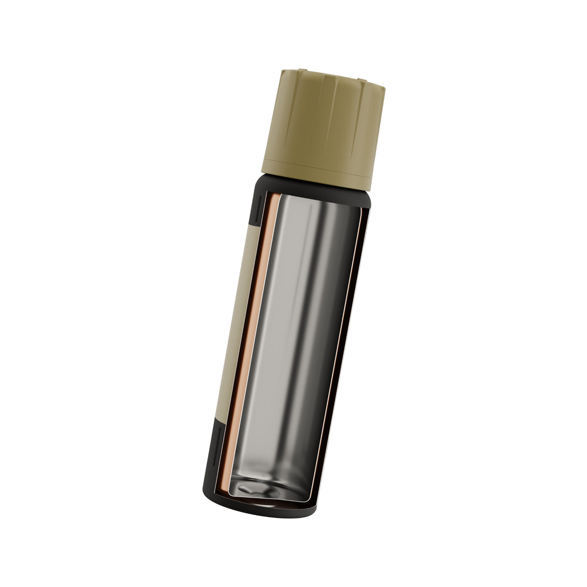 SIGG Alpine Star termospullo Caramel Sand 0,75 l, juomapilli paikallaan