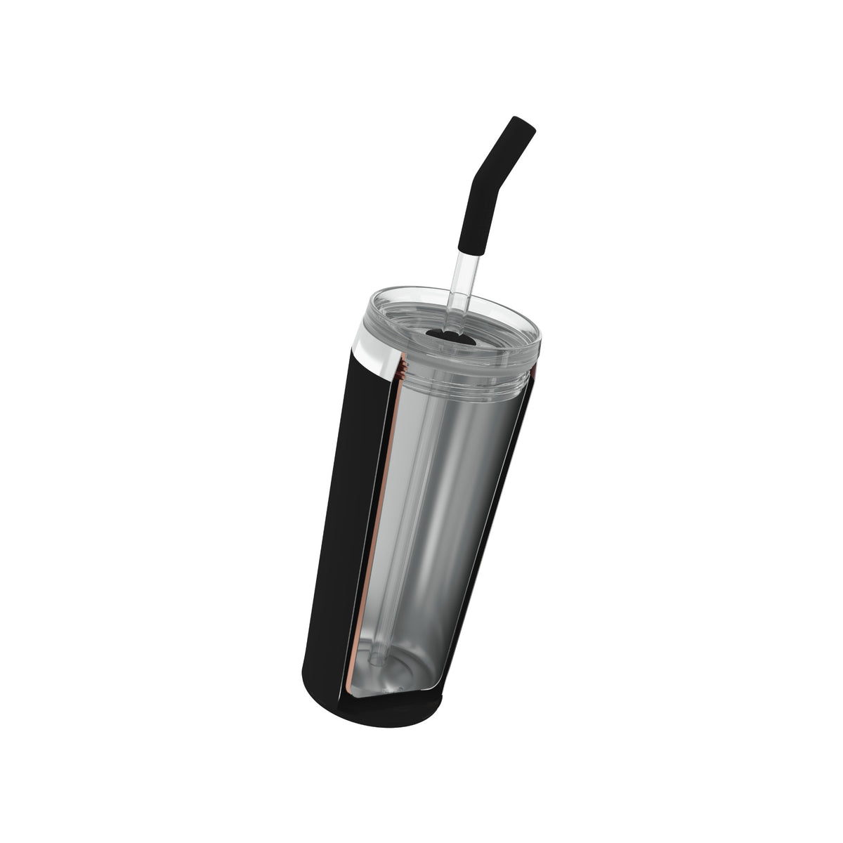 SIGG Helia Black 0,6 l, juomapilli paikallaan