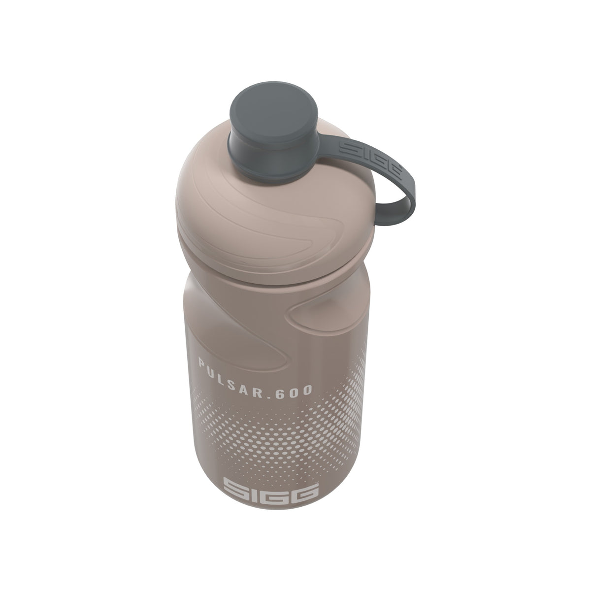 SIGG Pulsar Dusk 0,6 l urheilupullo, korkin lähikuva