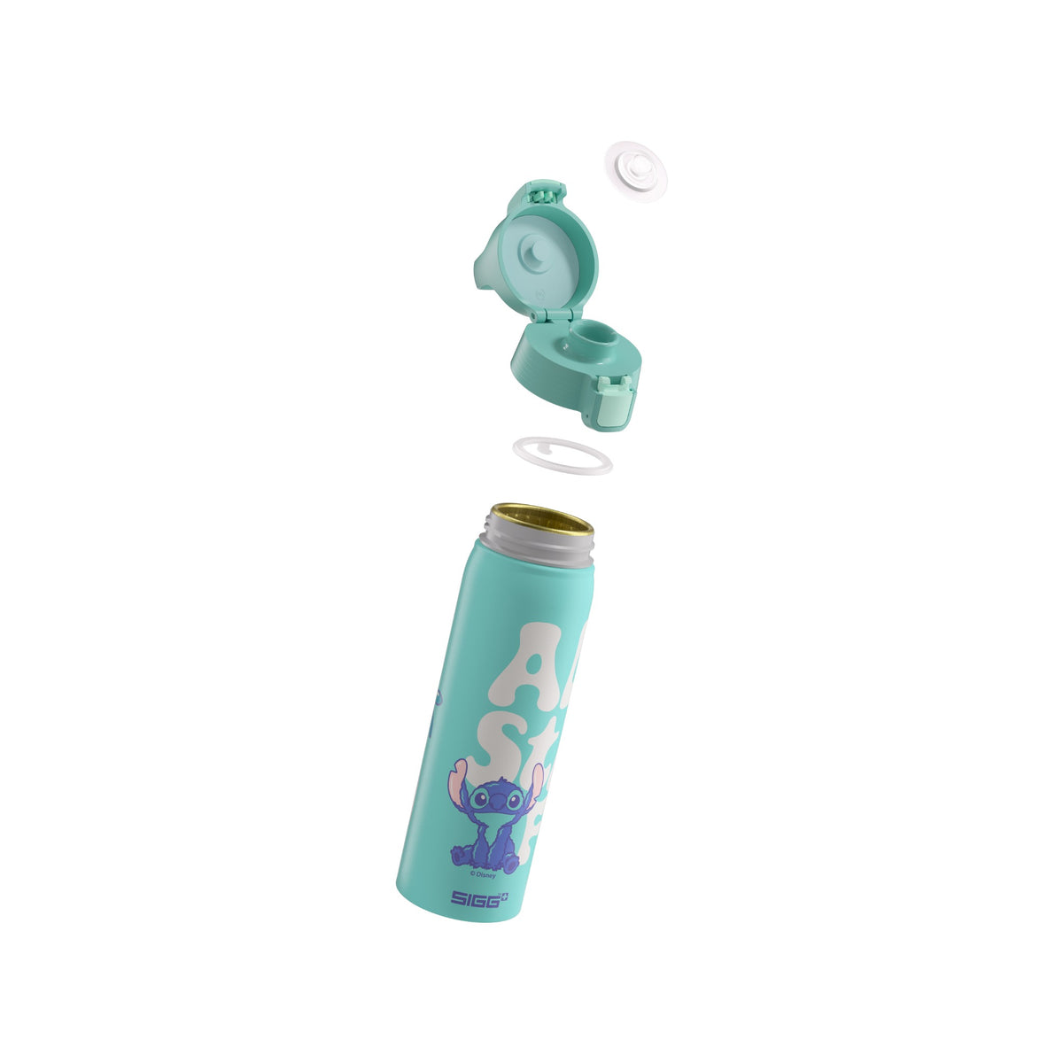 SIGG Wmb One juomapullo Aloha Stitch 0,75 l, osiin purettuna
