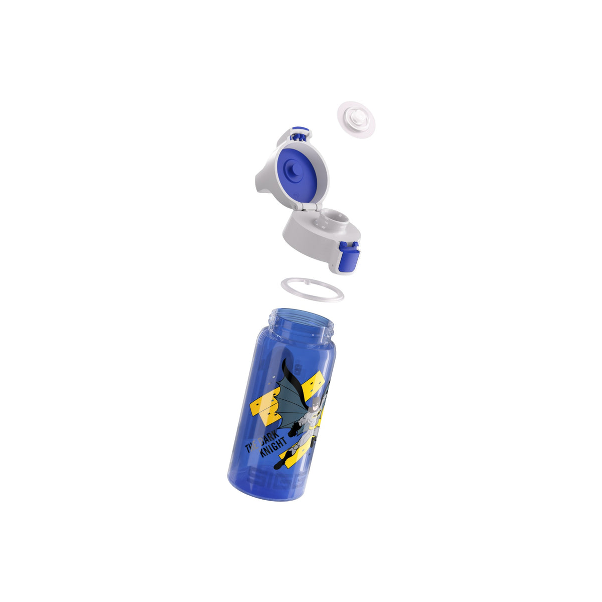 SIGG Viva One Batman 0,5 l, osiin purettuna