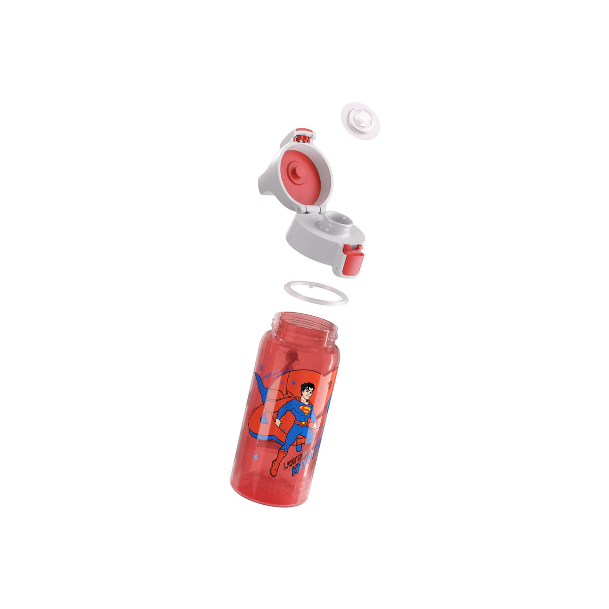 SIGG Viva One Superman 0,5 l, osiin purettuna