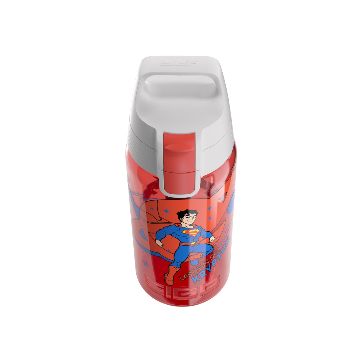 SIGG Viva One Superman 0,5 l, korkin lähikuva
