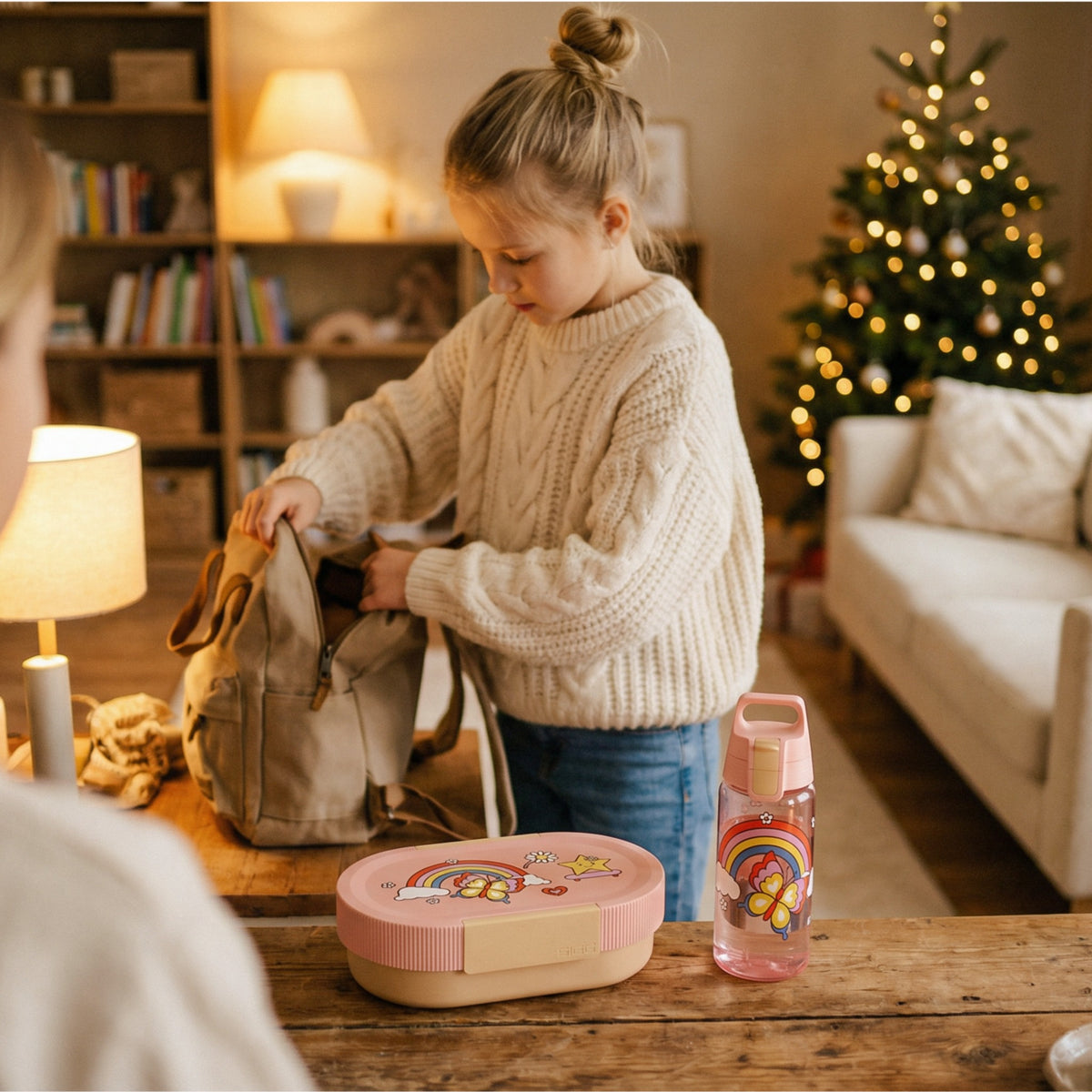 SIGG LUMO Kids Lunchbox, käytössä ulkona