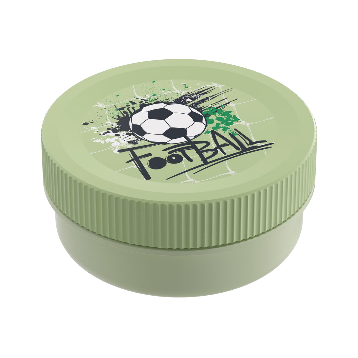 SIGG LUMO Snackbox Football Splash, korkin lähikuva