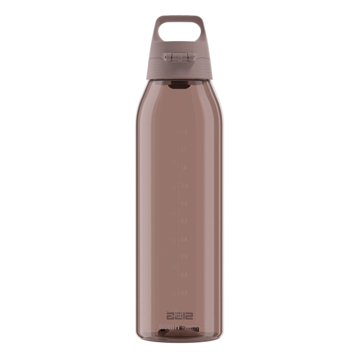 SIGG TOTAL COLOR ONE JUOMAPULLO - DUSK 1,5 l, takaa, pullo täytettynä