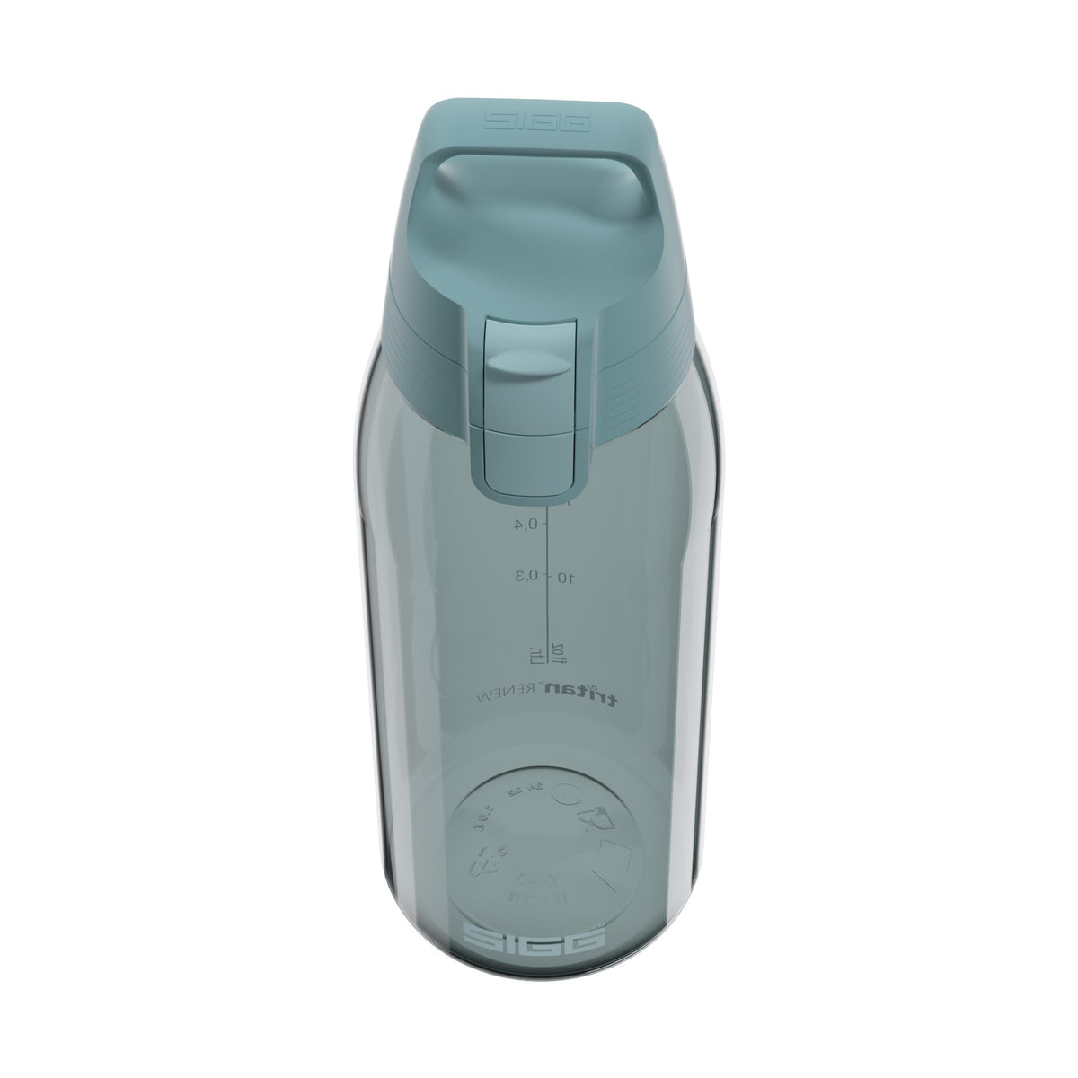 SIGG TOTAL COLOR ONE JUOMAPULLO - MORNING BLUE 1,0 l, korkin lähikuva