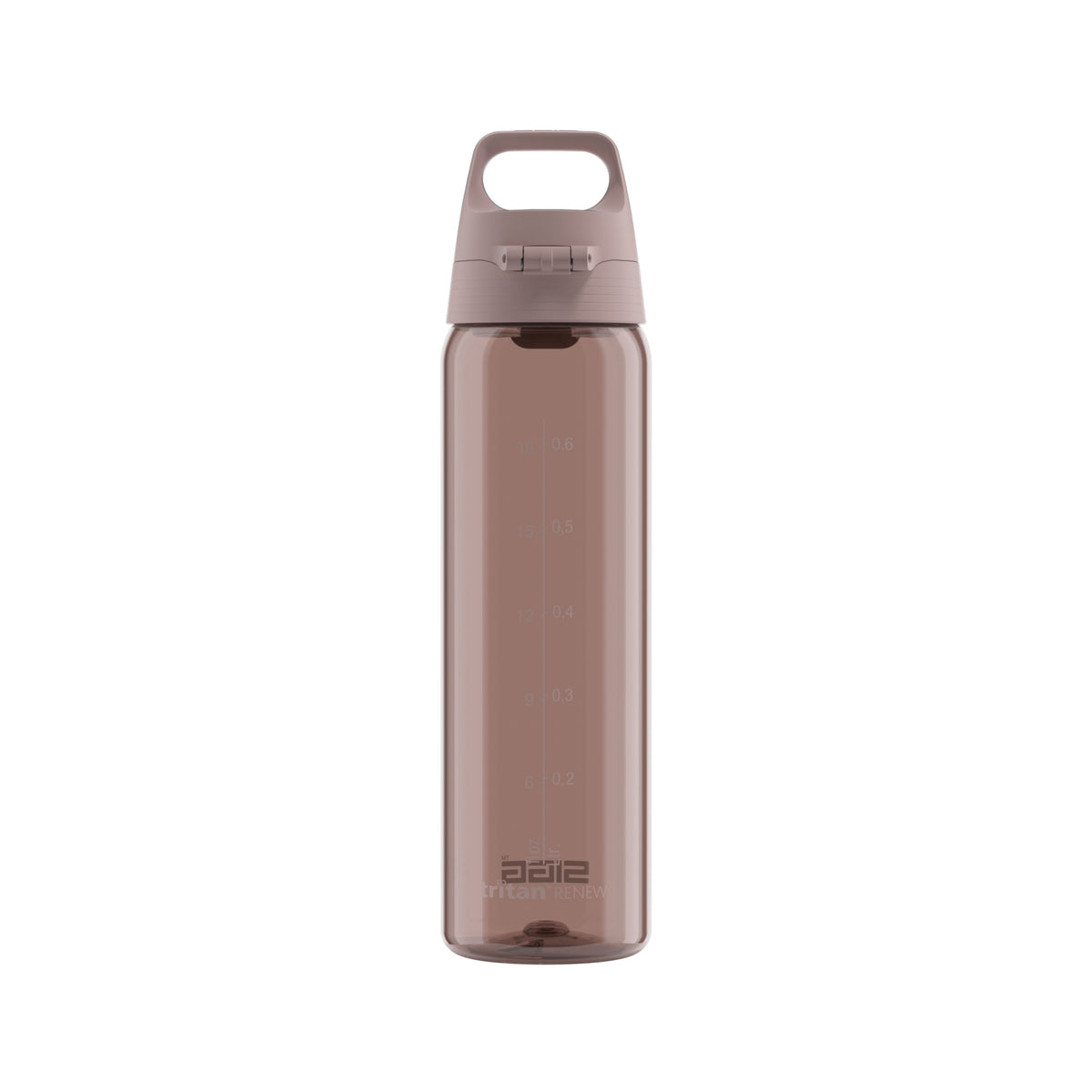 SIGG TOTAL COLOR ONE JUOMAPULLO - DUSK 0,75 l, takaa, pullo täytettynä