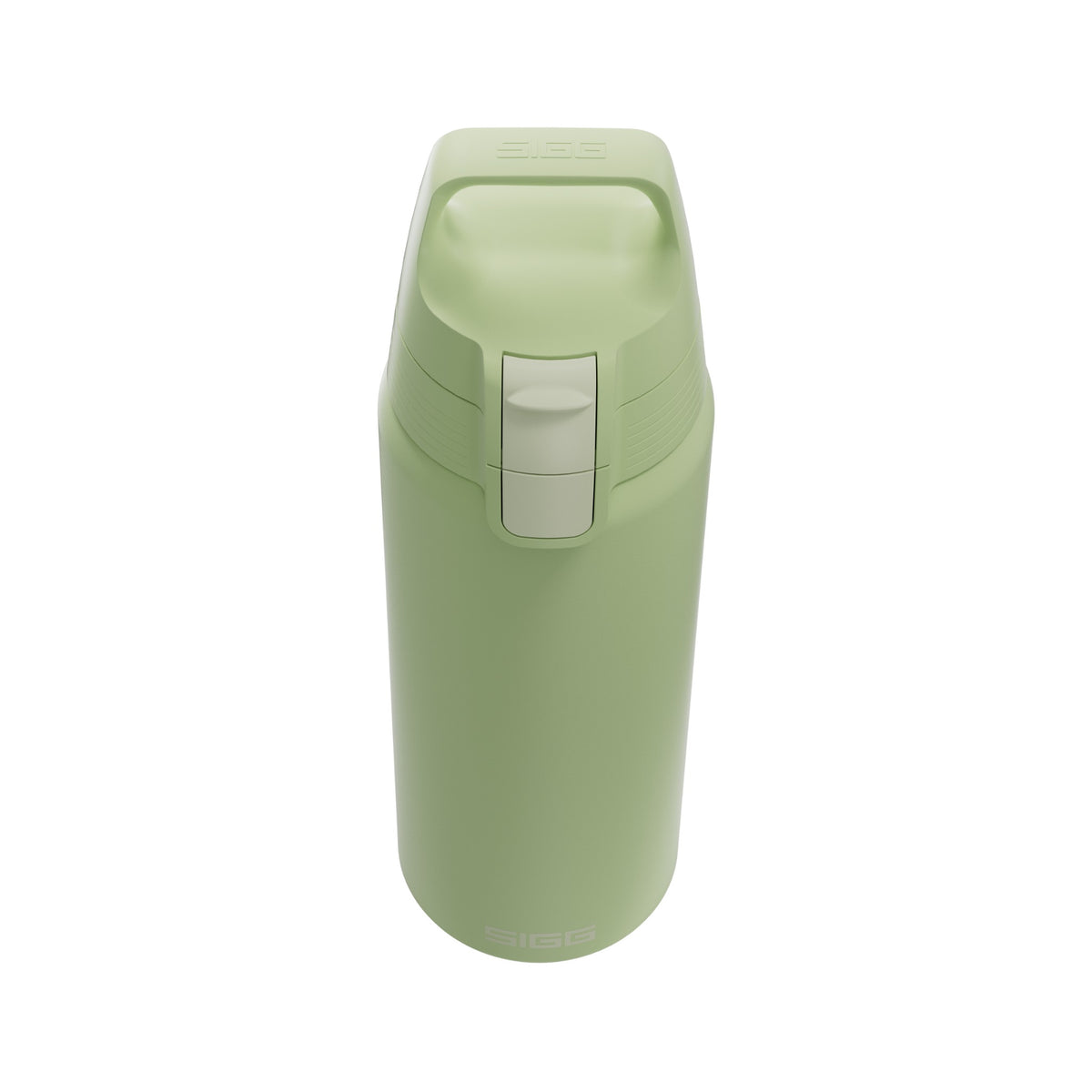 SIGG Shield One Eco Green teräksinen juomapullo 0,75 l, korkin lähikuva