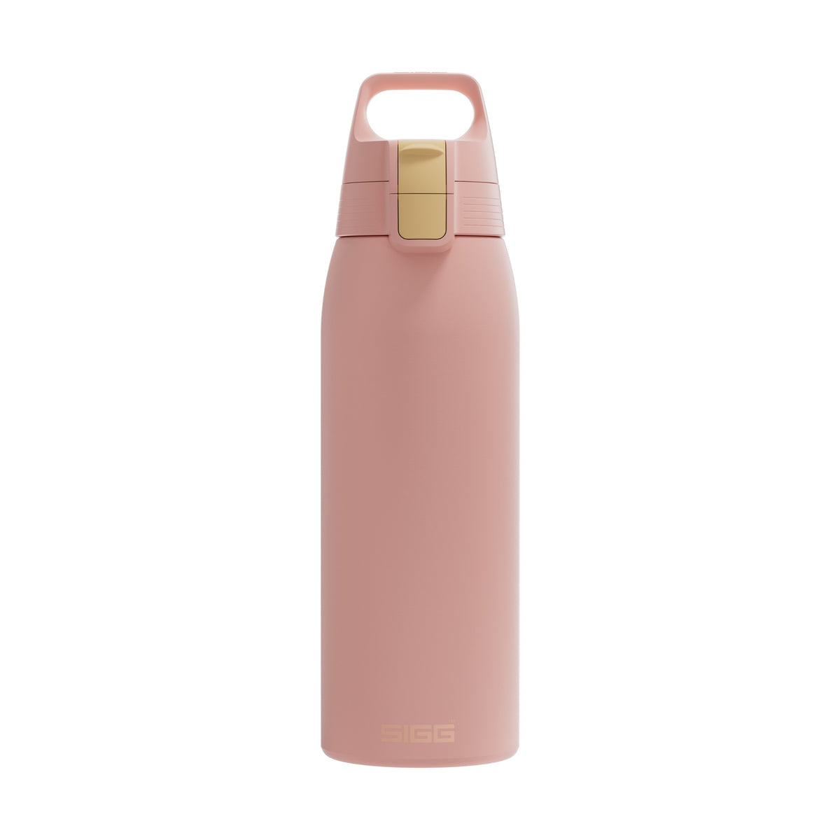 SIGG Shield One teräksinen juomapullo Playful Peach 1,0 l