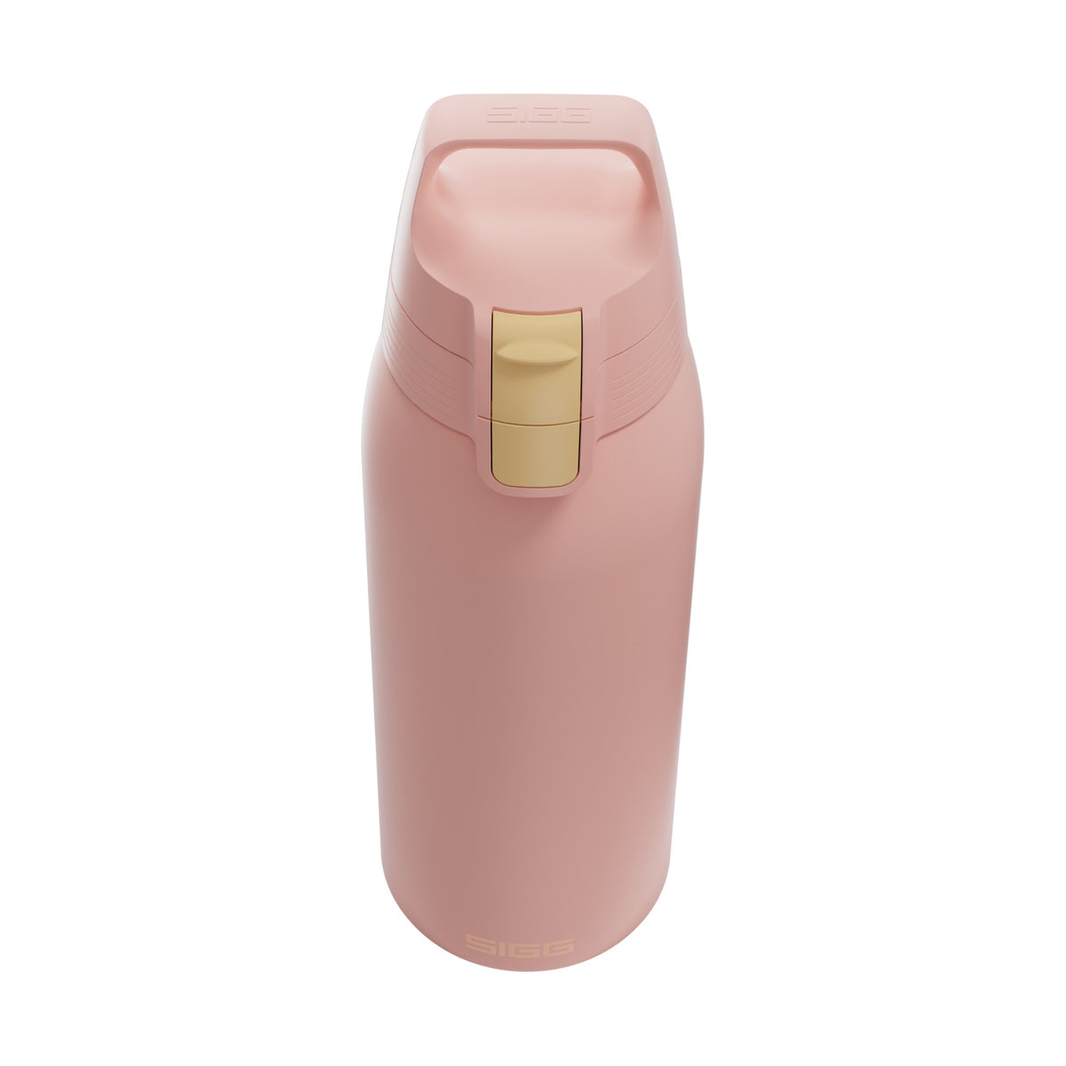 SIGG Shield One teräksinen juomapullo Playful Peach 1,0 l, korkin lähikuva