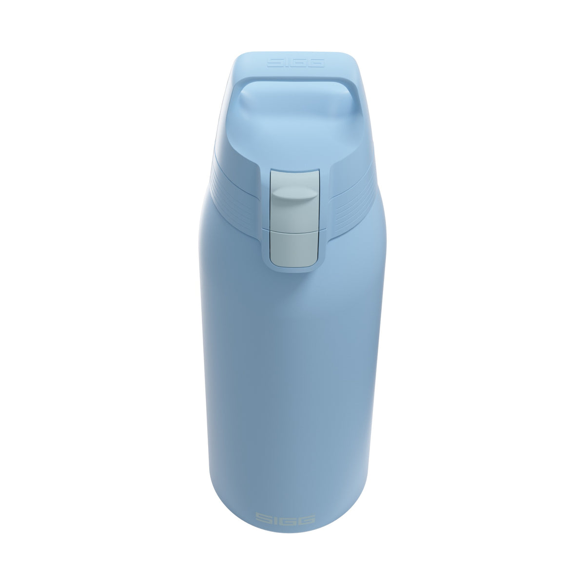 SIGG Shield One teräksinen juomapullo Water Blue 1,0 l, korkin lähikuva
