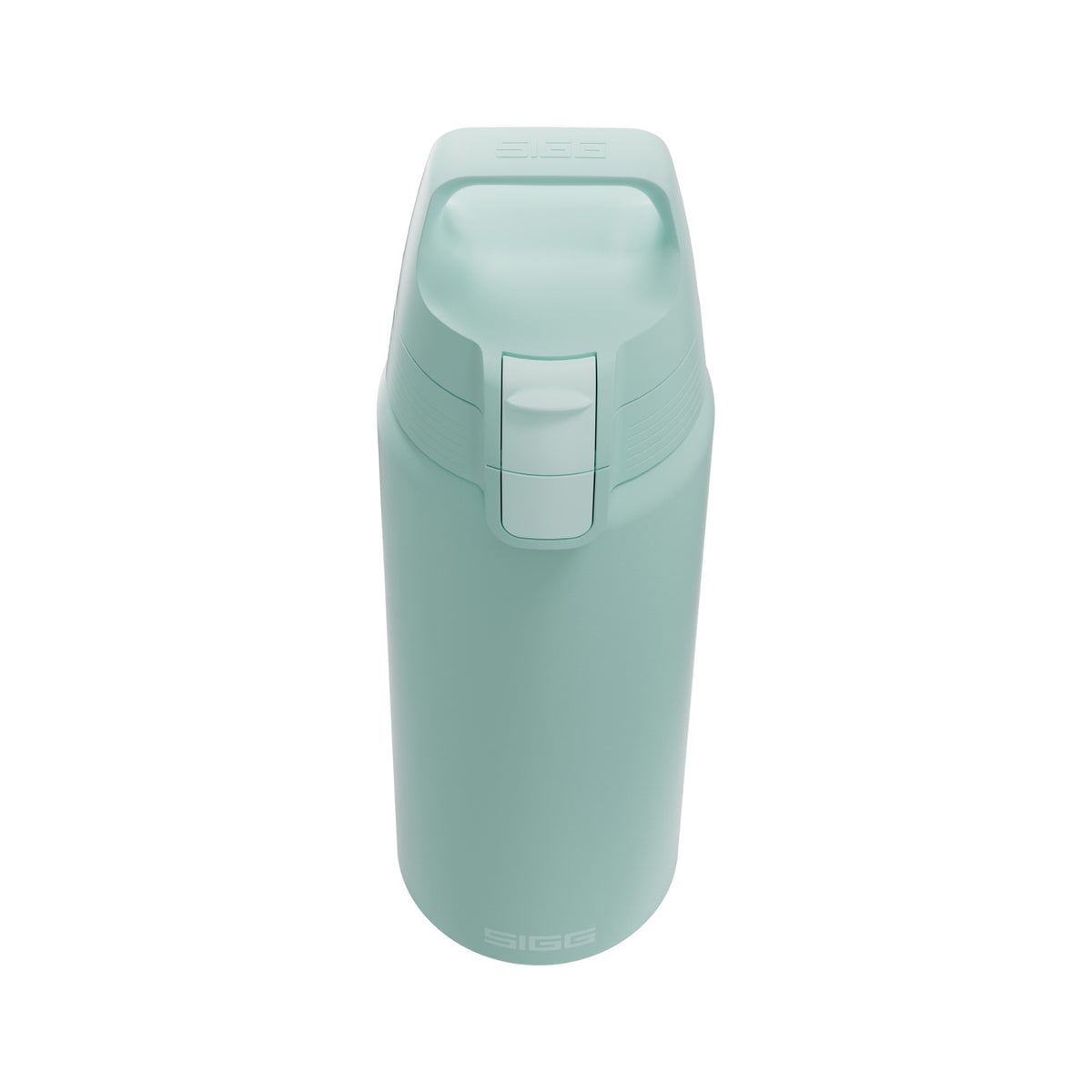 SIGG Shield One teräksinen juomapullo Milky Blue 0,75 l, korkin lähikuva