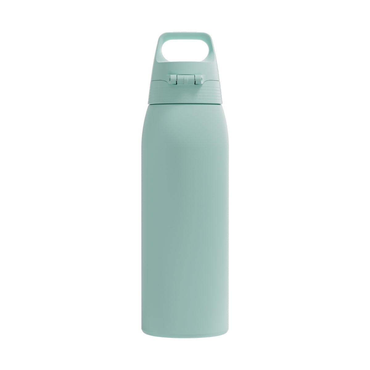 SIGG Shield One teräksinen juomapullo Milky Blue 1,0 l, takaa