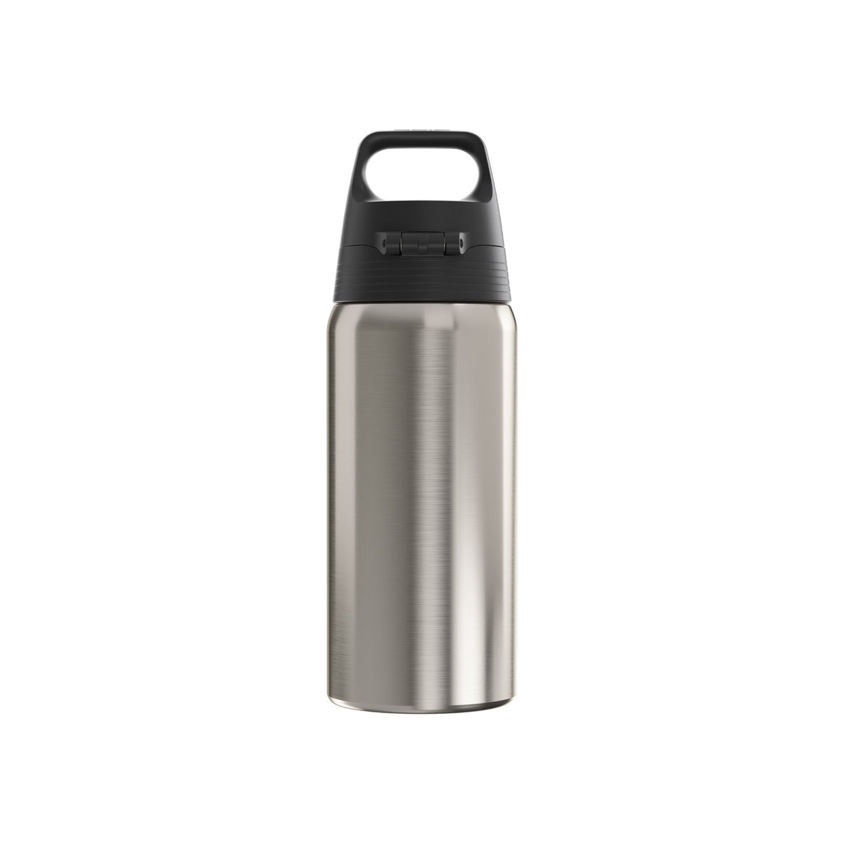 SIGG Shield Therm One termospullo Brushed 0,5 l, takaa, pullo täytettynä