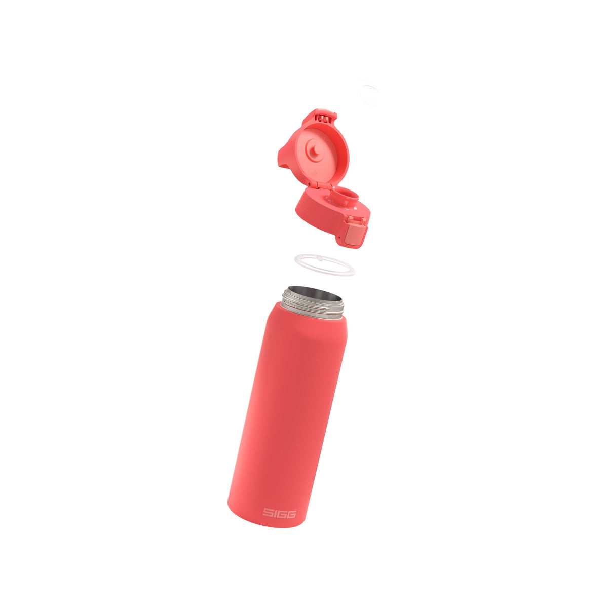 SIGG Shield Therm One termospullo Watermelon 0,75 l, osiin purettuna
