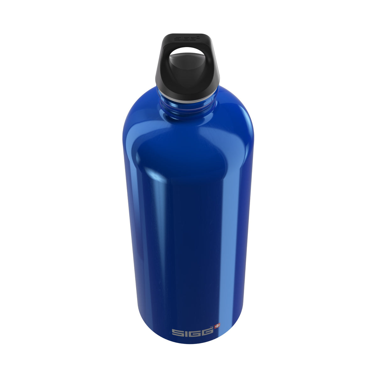 SIGG Traveller Dark Blue 1,0 l, korkin lähikuva