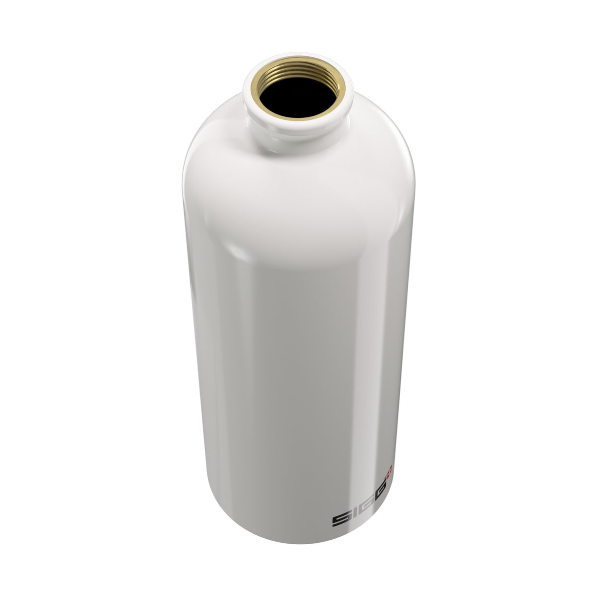 SIGG Traveller White 1,0 l, korkki avattuna