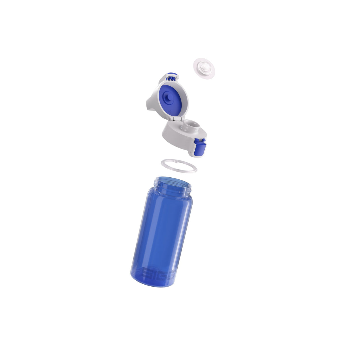 SIGG VIVA ONE Blue 0,5 l, osiin purettuna