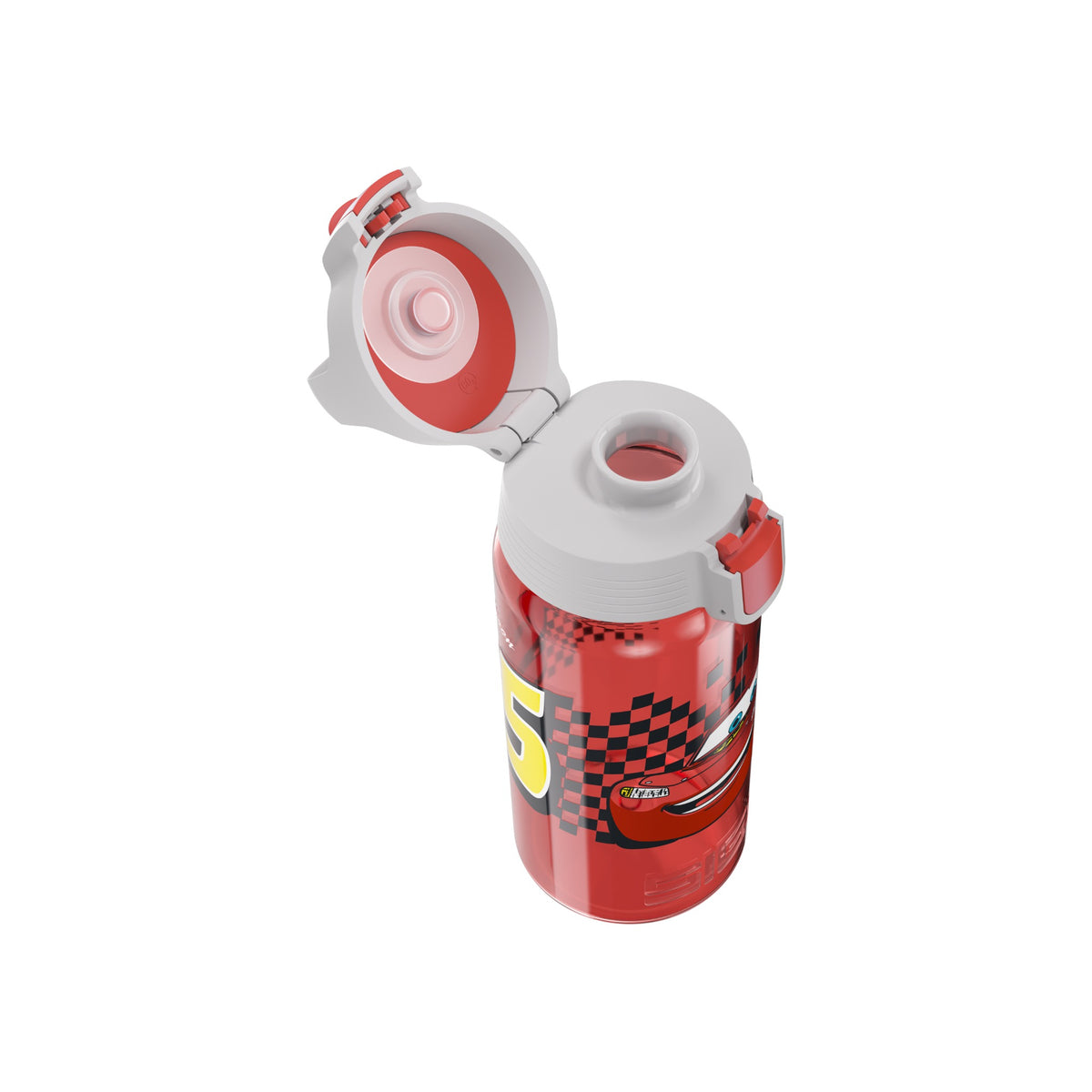 SIGG VIVA ONE Cars 0,5 l, korkki avattuna