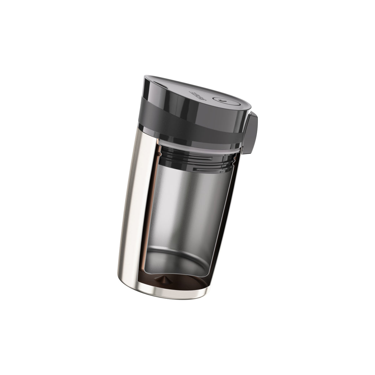 SIGG Miracle Mug Brushed 0,27 l, juomapilli paikallaan