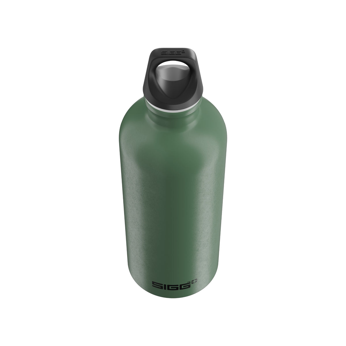 SIGG Traveller Leaf Green 0,6 l, korkin lähikuva