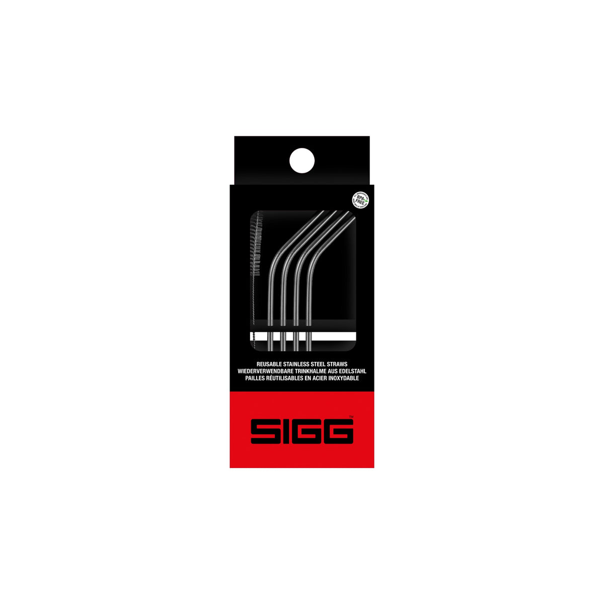 SIGG Stainless Steel Straw Set