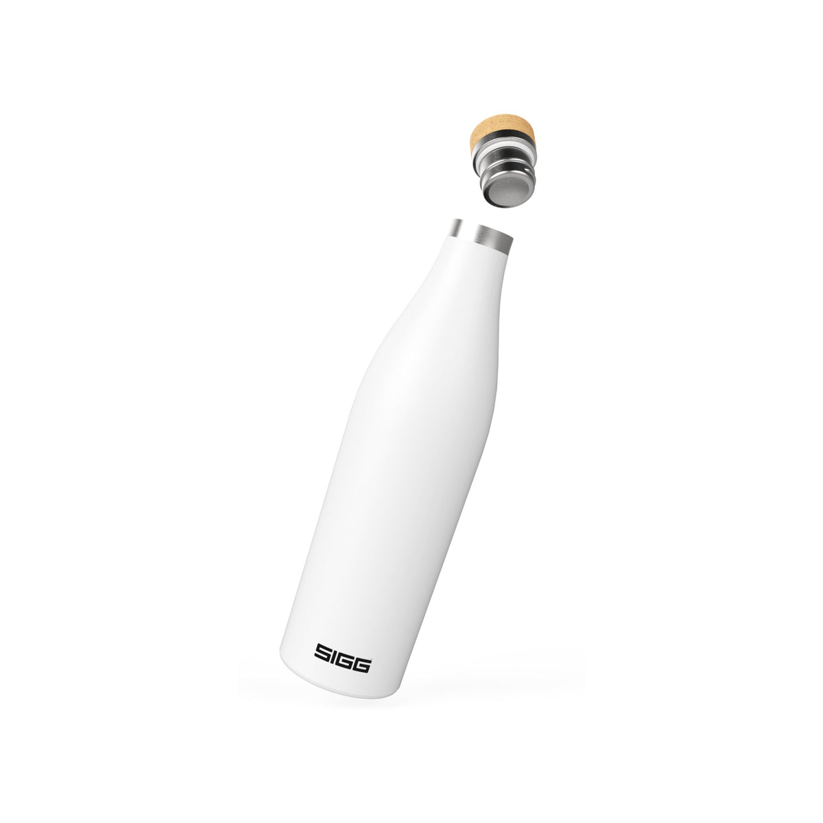 SIGG Meridian White 0,7 l, osiin purettuna