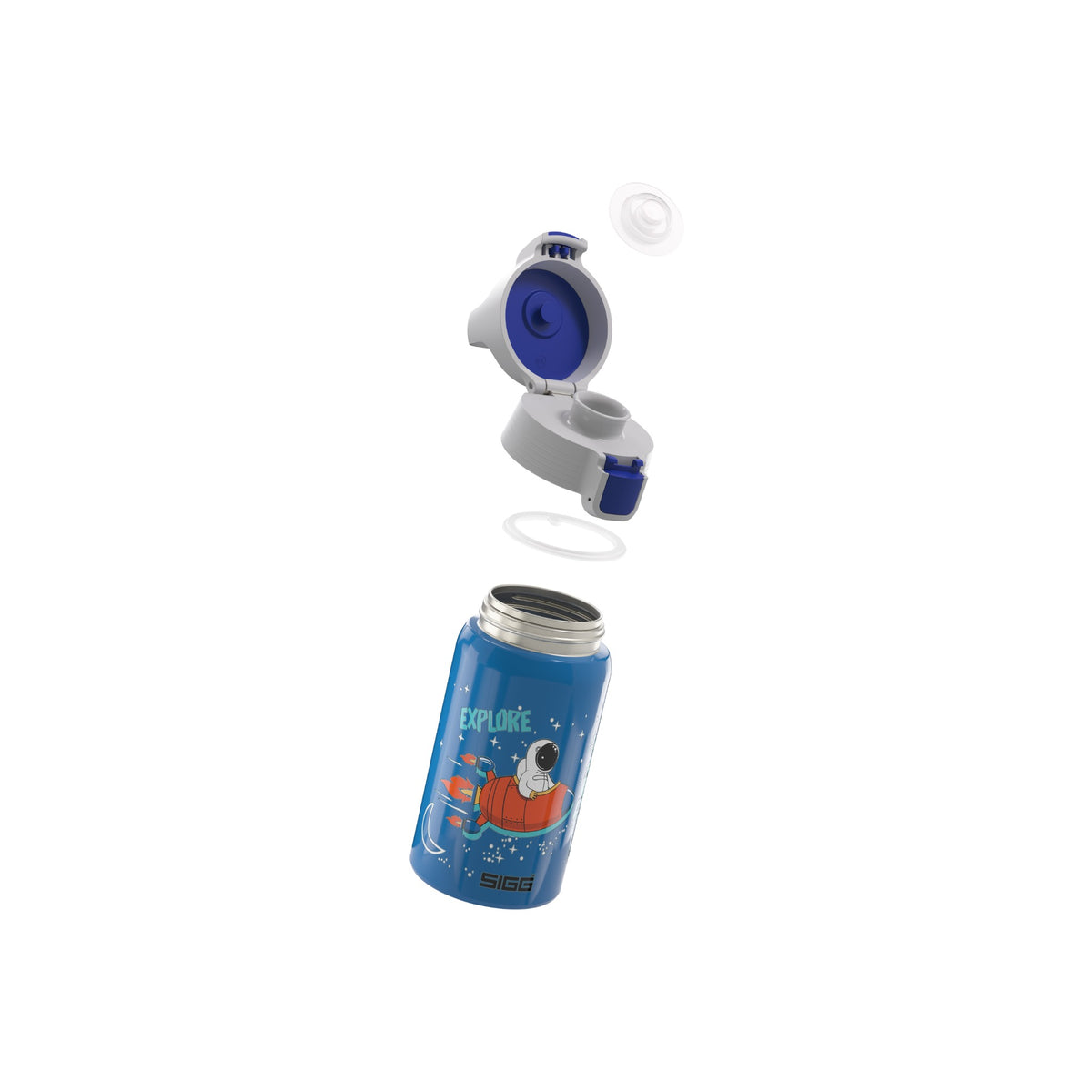 SIGG Shield One Space 0,5 l, osiin purettuna