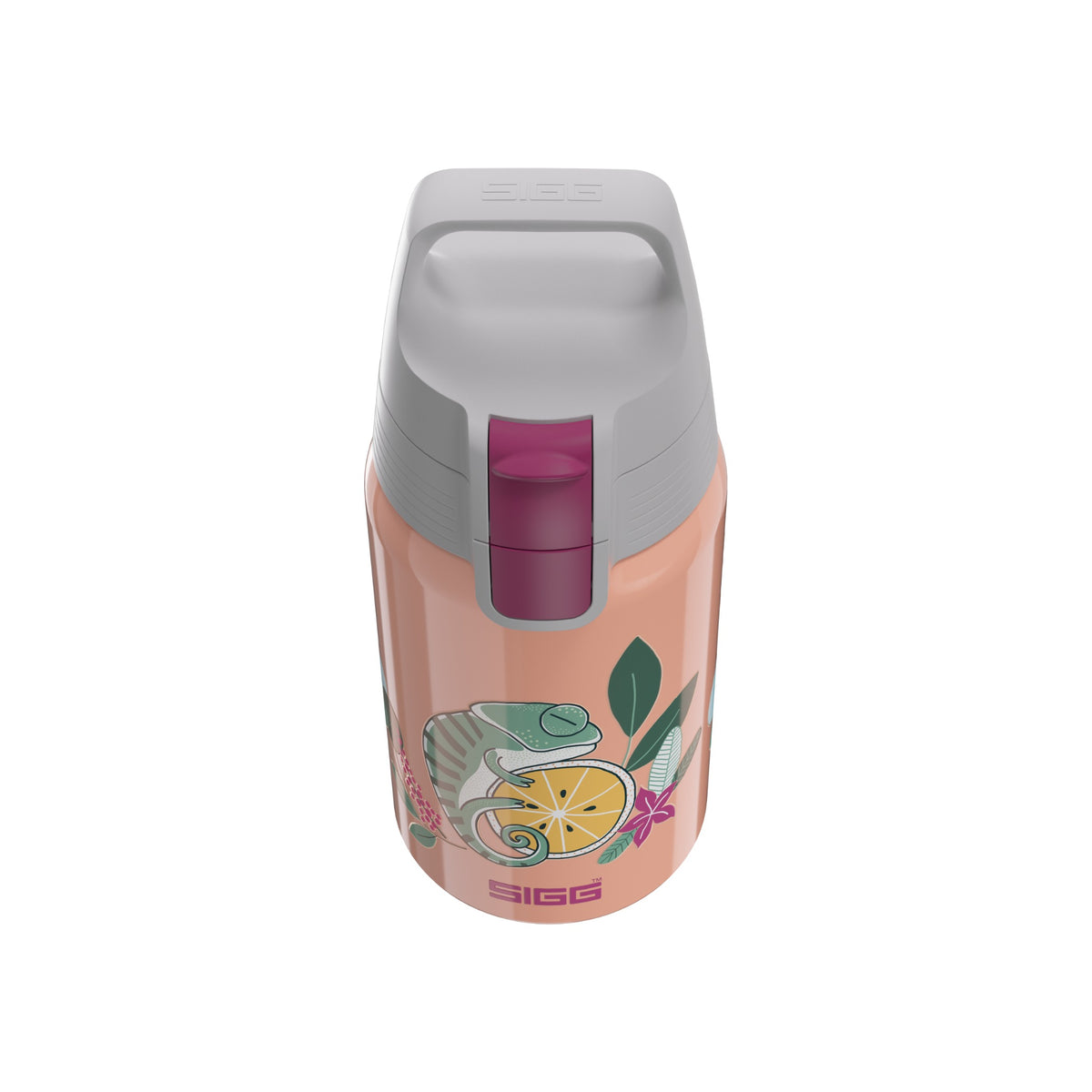 SIGG Shield One Flora 0,5 l, korkin lähikuva